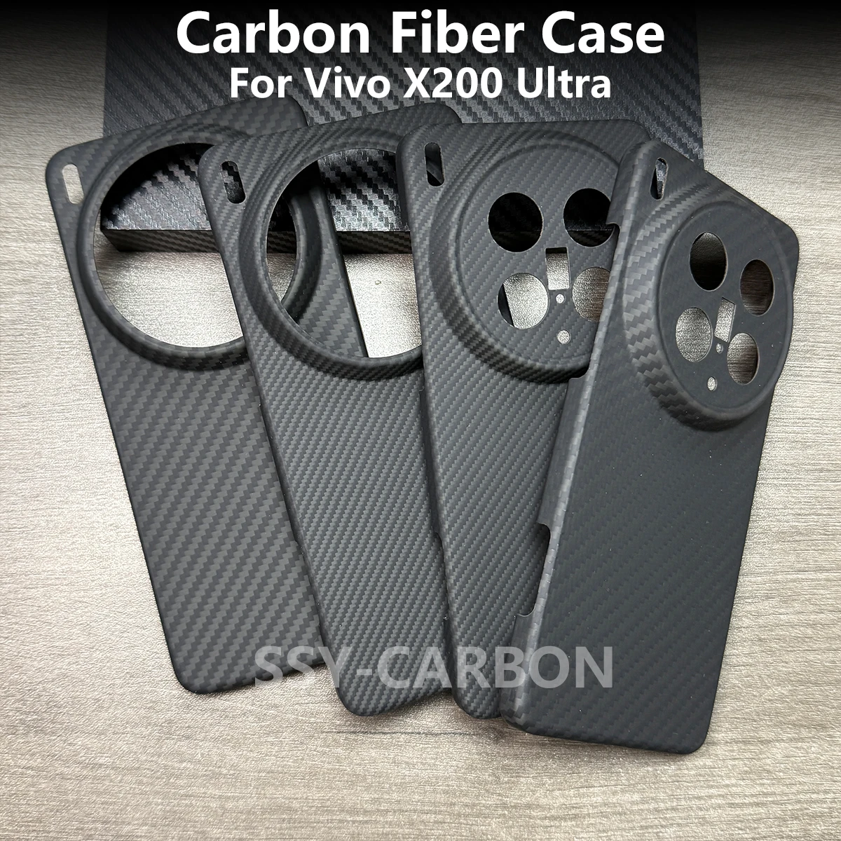 Premium Real Carbon Fiber Ultra-Thin Lightweight Phone Case - Aramid Kevlar Enhanced Protection