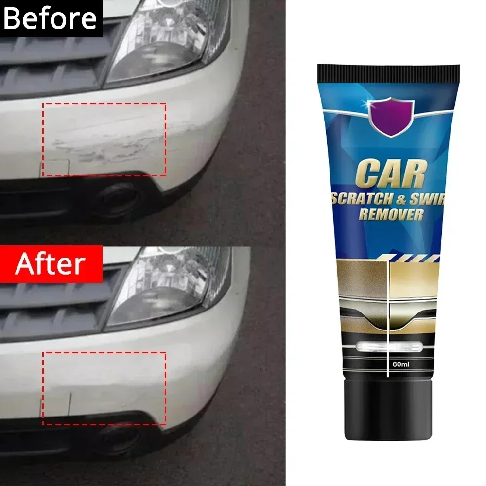 Scratch Repair Polishing Cars Washer Cleaning Polish Paint Care Paste 60ML Auto Maintenance Free Wax Tools Wheel Detailing 1pcs