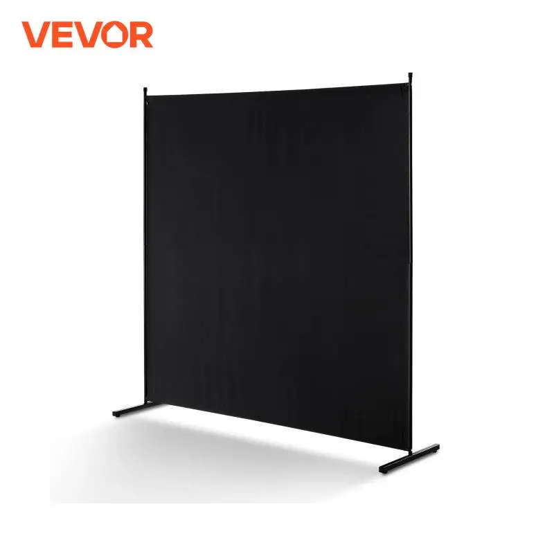 Room divider screen VEVOR 1/3/4/6 Panels PET Polyester Soundproof Screen Folding Privacy Portable Partition Divider For Room Separation Freestanding