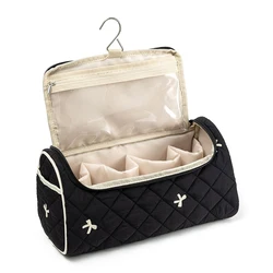 Quilted Hangable Travel Case for Hair Tools with Storage Compartments (StyleA)