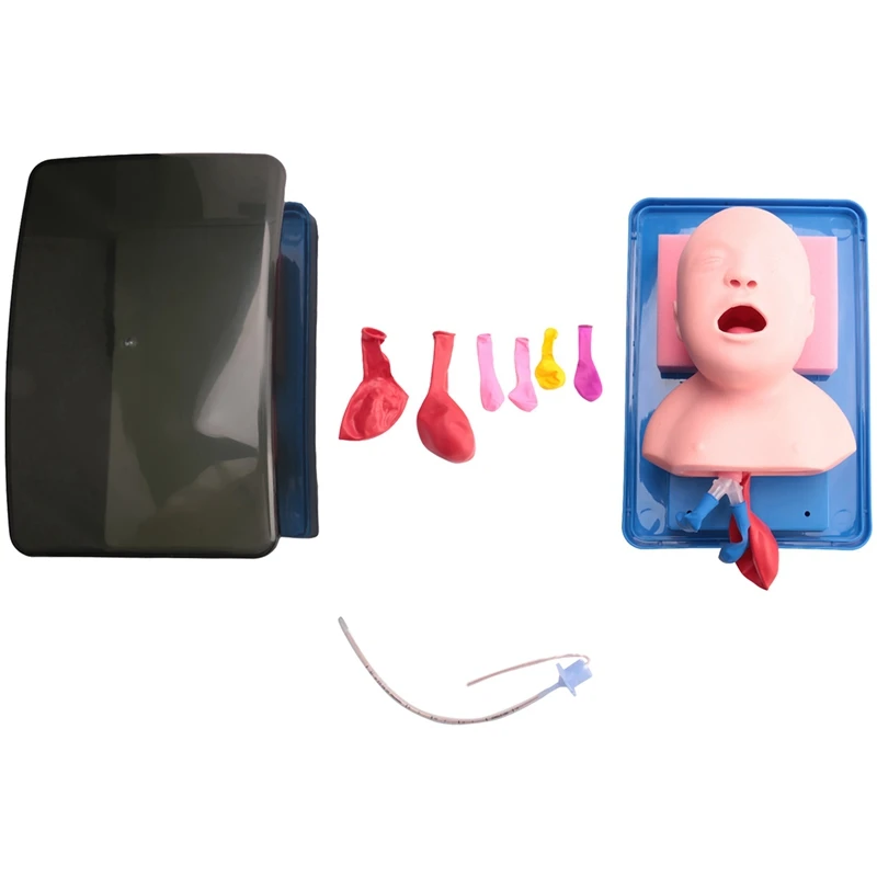 

Neonatal Tracheal Intubation Model Analog Double Lung and Stomach Expansion Child Tracheal Intubation Training Model