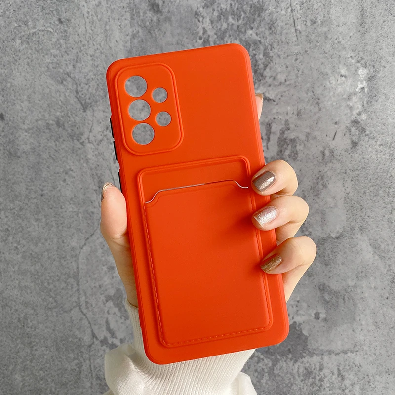 Silikonhülle mit Brieftaschen-Kartensteckplatz für OPPO Find X3 Pro Kartenhalter Funda A94 A74 A95 A16 A54 Abdeckung für Realme 9 8 9i 8i C21_voghion.com
