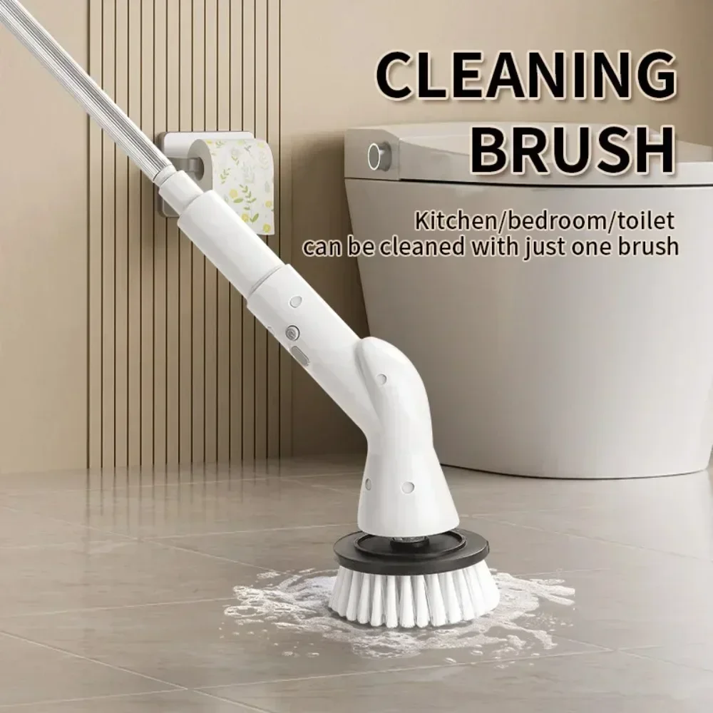 Xiaomi Mijia 1200mAh Wireless 6-in-1 Electric Cleaning Brush Electric Rotary Clean Brush Shower Cleaning Brush Kitchen Bathroom 2