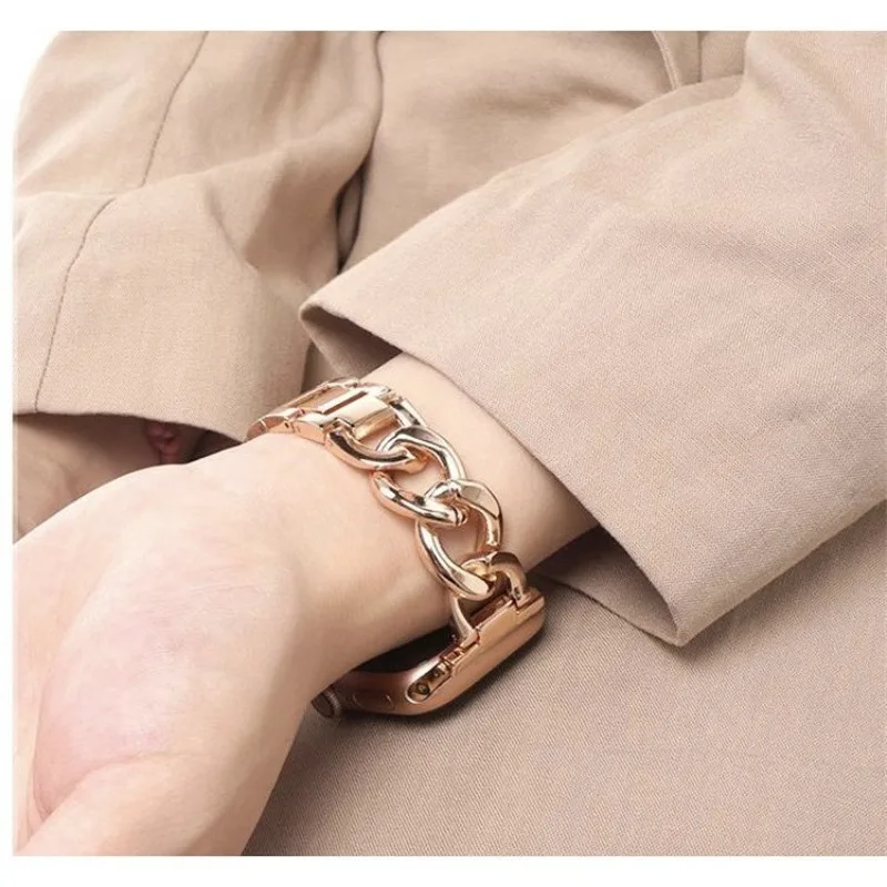 Luxury Gold Stainless Steel Watch Bracelet