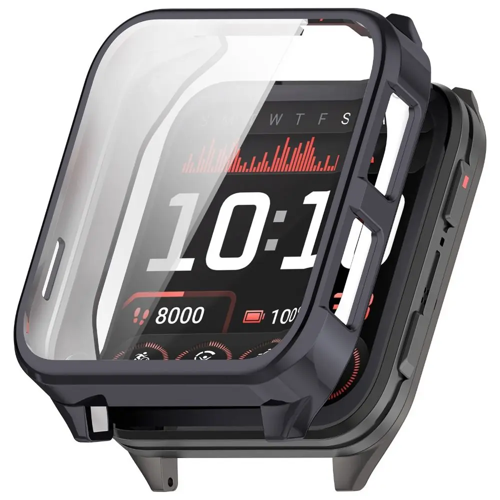 Premium TPU Protective Case with Bumper & Screen Protector - Anti-Scratch Cover for Smart Watch Accessories