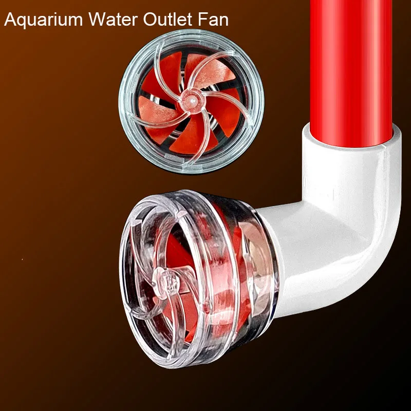 360 °   Machine à vagues pour Aquarium à Rotation, outil de tête de pompe rotative, fabrication d'ondes rotatives automatiques pour accessoires de pompes à eau