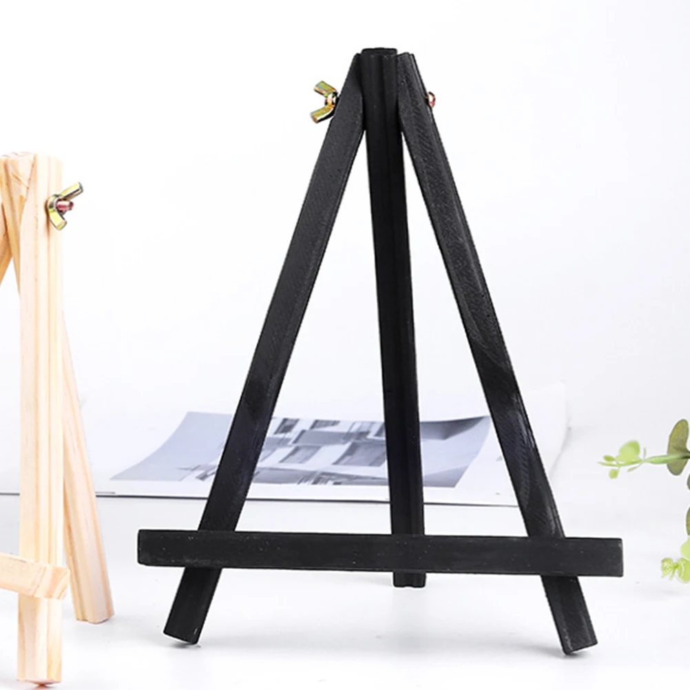 Mini Easel Artist Table Display Wooden Tripod Tabletop Easel Photo Stand Tabletop Display Painting Kids Tripod