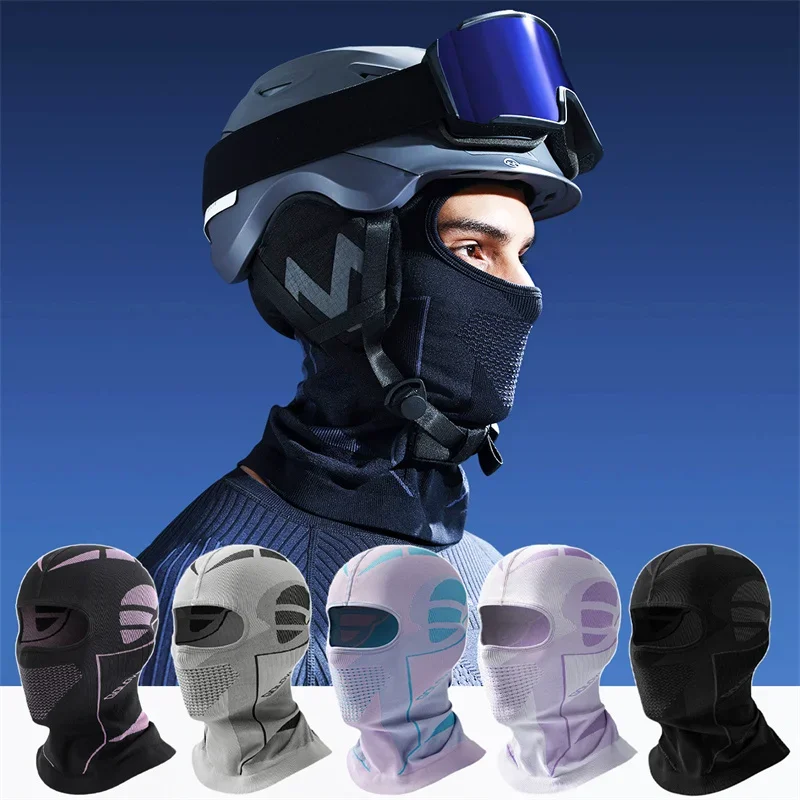 Thermal Balaclava Full Face Mask for Men Women Hiking Cycling Camping Hunting Cap Head Cover Cold-Proof Outdoor Ski Neck Cover