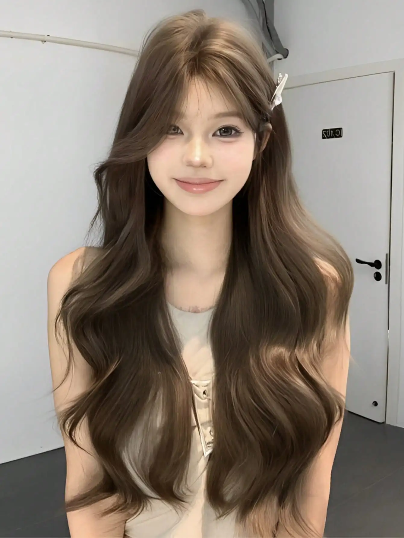 Synthetic Blonde Brown Lace Front Wig for Women