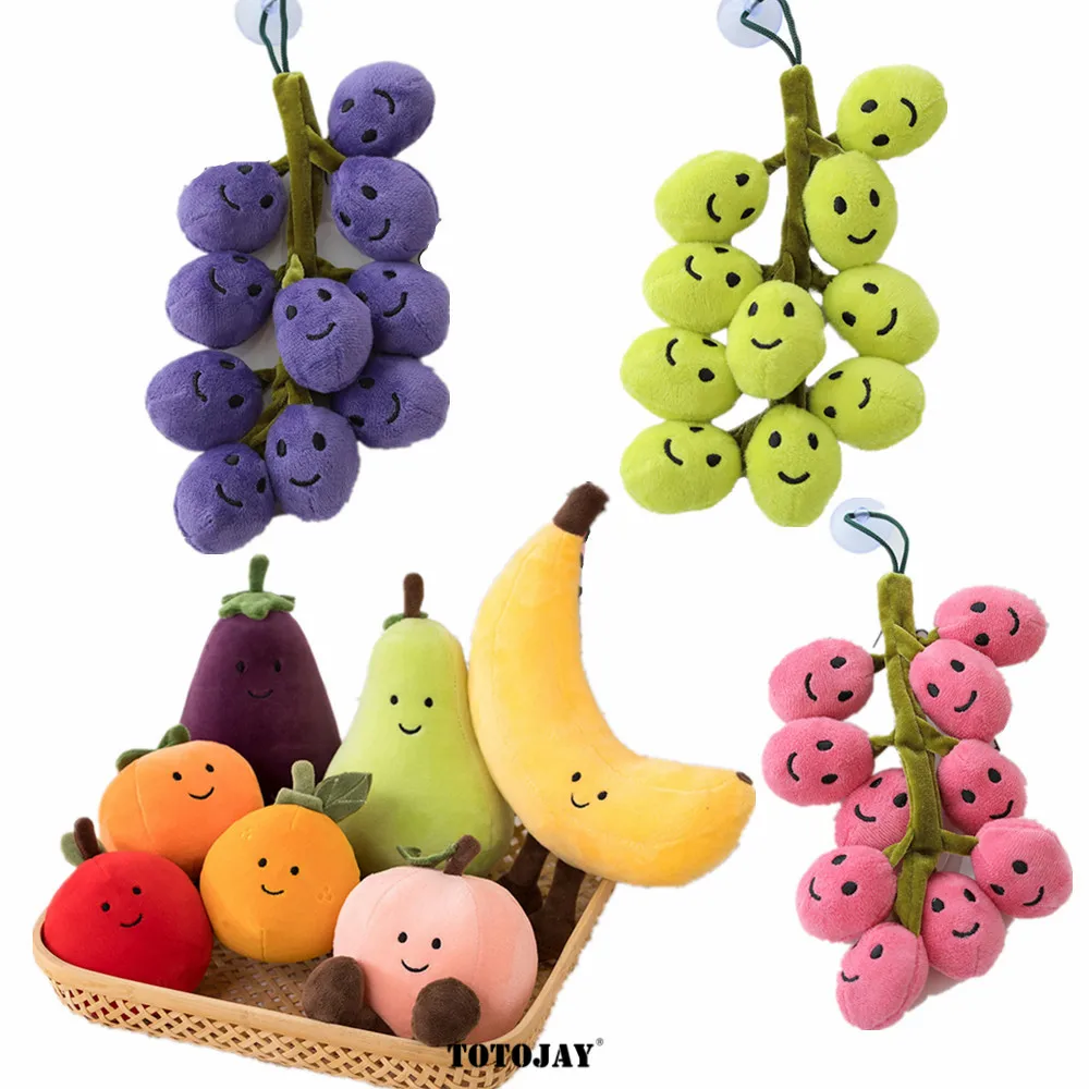 Fruit Vegetable Soft Plush Toy Vegetables Eggplant Stuffed Eggplant