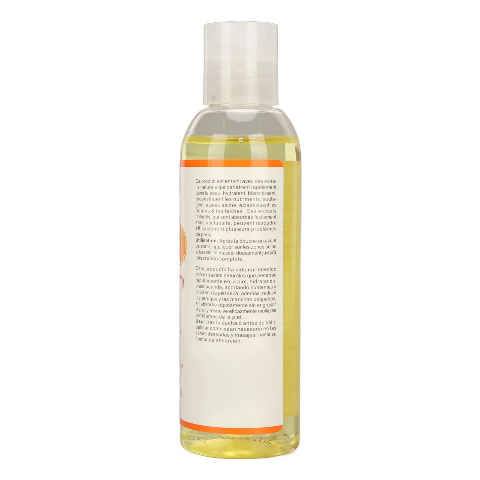 Aceite Esencial Hidratante Corporal para hombres y mujeres, suero de plantas con vitamina C para masaje corporal, eliminación de arrugas, refrescante, 100ml 2