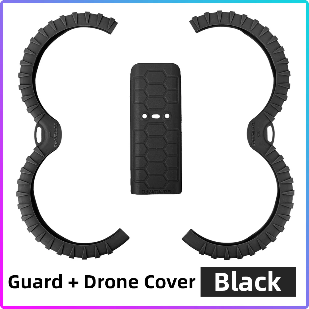 ערכת הגנה Sunnylife עבור DJI Avata 2 - מגן פרופלר אנטי-התנגשות עם מכסה לדרון ואביזרים