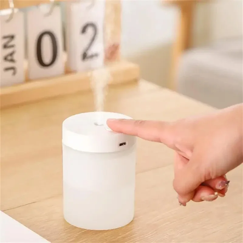 200ML USB Mini Humidifier - Ultrasonic LED Essential Oil Diffuser Portable Car Purifier & Aroma Anion Mist Maker for Home Office 5