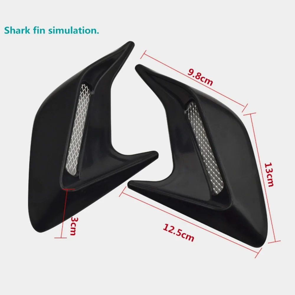 Универсальное автомобильное декоративное боковое вентиляционное отверстие