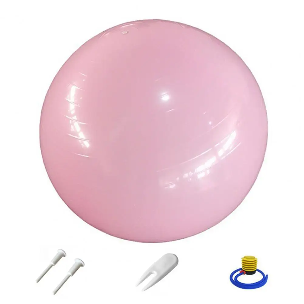 Non-slip Yoga Ball Anti-slip Yoga Ball Set with Air Pump for Physical Therapy Fitness Balance Pregnancy for Home Kids