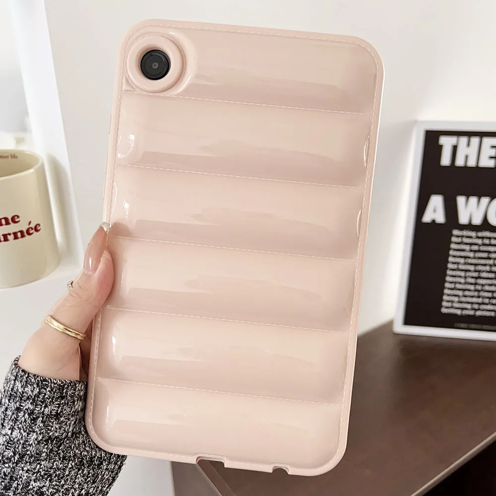 Shockproof Jelly Color Wavy Soft TPU Tablet Case, 12.4-Inch Protective Cover