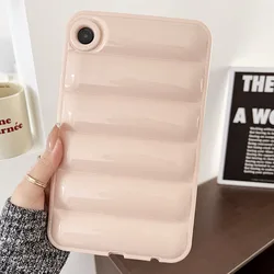 Schokbestendig Jelly Kleur Golvende Zachte TPU Tablet Case