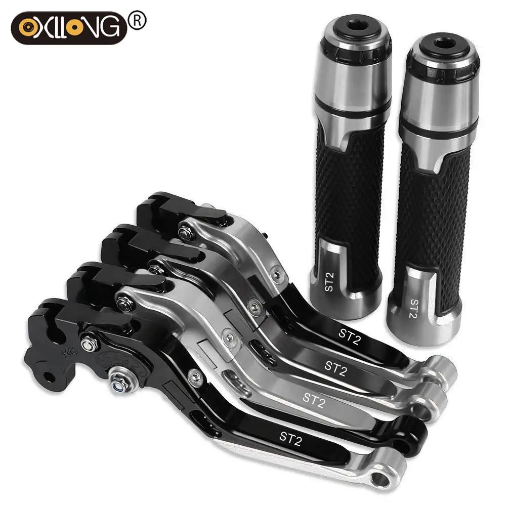 

Motorcycle Brakes Tie Rod Handbrake Brake Clutch Levers Handlebar Hand Grips ends FOR DUCATI ST2 1998 1999 2000 2001 2002 2003