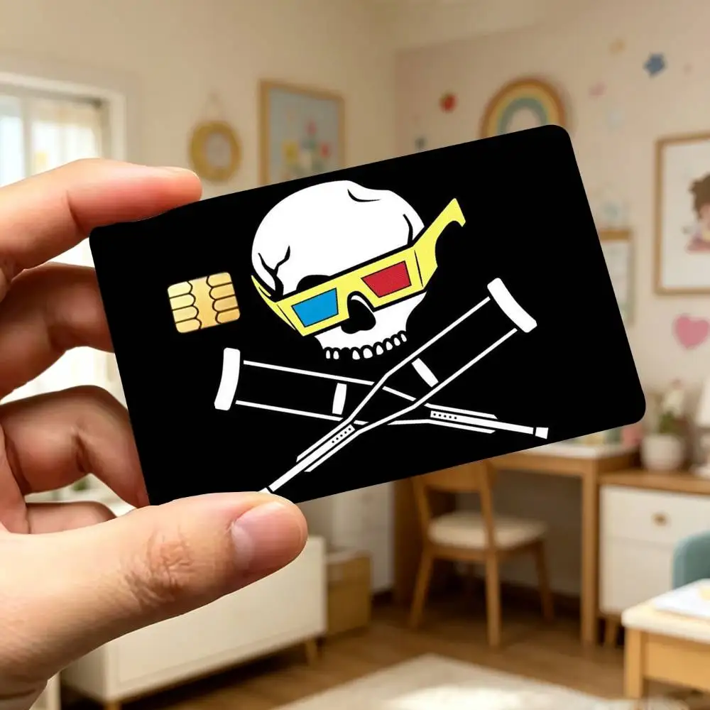 Premium Jackass Waterproof Credit Card Matte Film Decal Stickers