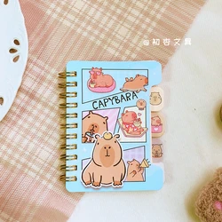 Aesthetic Kawaii Capybara Notepad and Diary Journal - Stylish Stationery and Office Accessories (D)