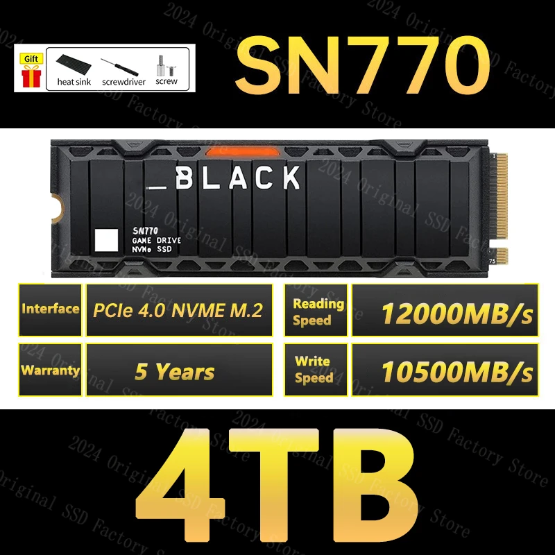  ָ Ʈ ̺, Ʈ ǻͿ ϵ ũ, M2 SATA Ʈ SSD, PS5 SSD, SN770 M2 NVME, 8TB, 1TB, 4TB, HDD, M.2, 2TB, ǰ