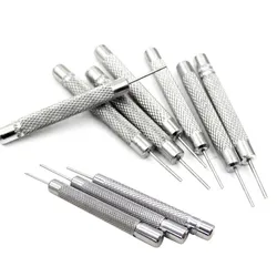 Stainless Steel Watch Band Pin Punch Set - 10 - Piece Strap Link Remover Tools (10 Pcs)