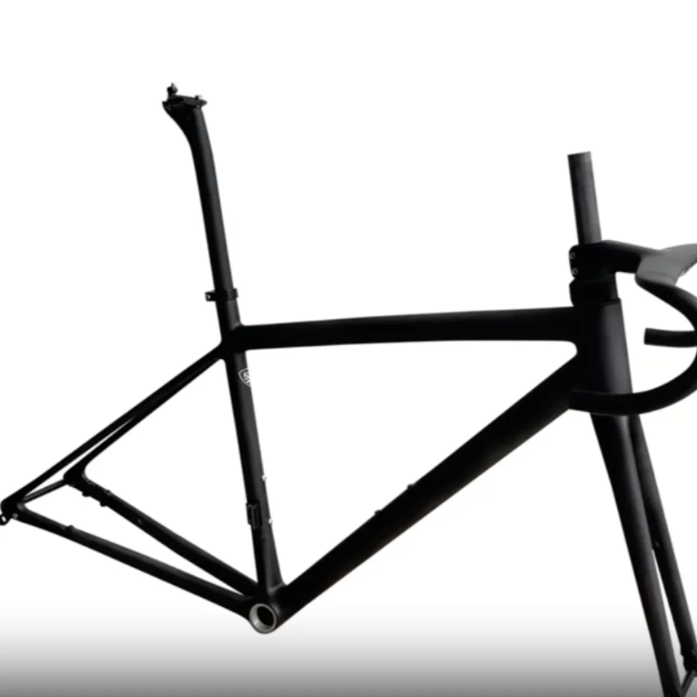 

T1100 ETOS 760g Frame Disc ATH Road Frameset Gravel Road Bike Cycling BSA 68mm Bicycle Frame Handlebars Seatpost Wheelset