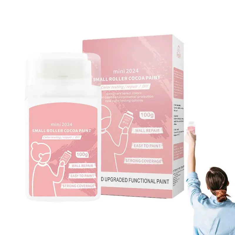 

Настенный ремонтный ролик, настенная латексная краска 2 в 1, ролик для ремонта стен, инструмент для быстрой сушки, водонепроницаемые маленькие роликовые кисти, безопасный