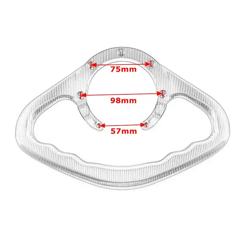 오토바이 승객 손잡이 손잡이 탱크 그랩 바는 혼다 CBR600 F4I CBR600RR CBR 900RR 954RR CB1000R 용 팔걸이를 처리합니다.