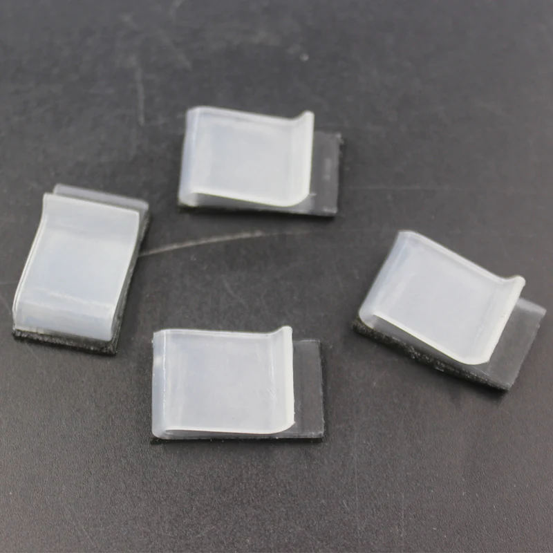 하이 퀄리티 R 모양 파이프라인 클립, 엡손, 캐논, HP, 브라더용, CISS 액세서리 부품, 3M 테이프 포함, 4 가지 색상, 50 개