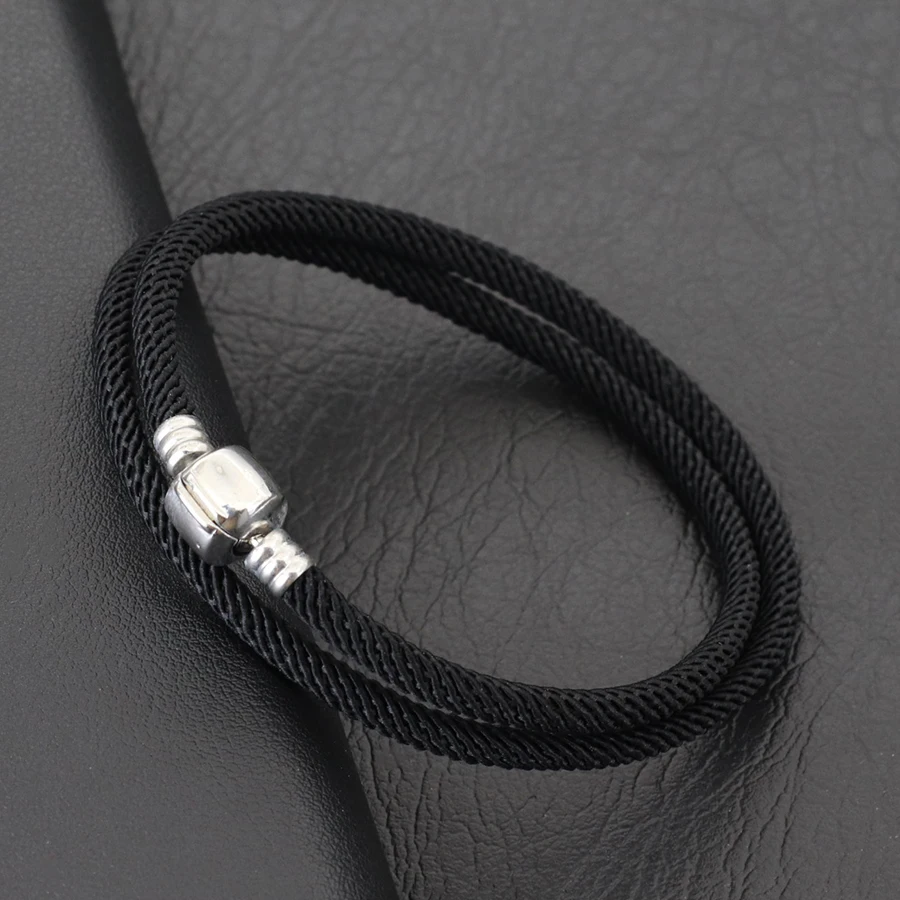 Men Bilayer Milan Rope Wrap Bracelet Outdoors Sports