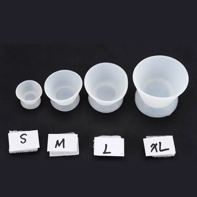10pcs Dental Lab Silicone Mixing Bowl Cup Self-solidifying Cups Dentist  Gifts Dental Tools Medical Equipment Rubber Mixing Bowl