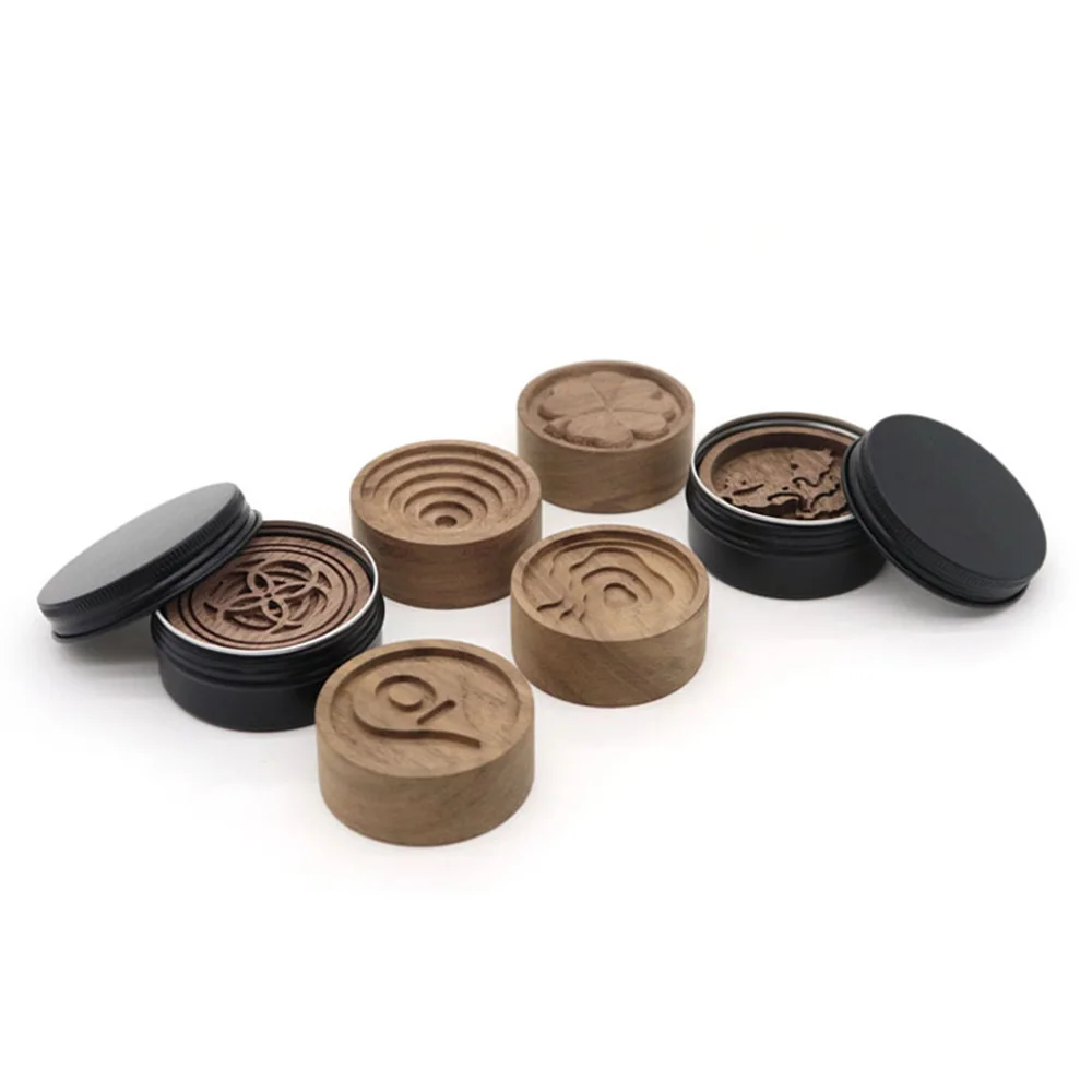 Essential Oil Diffuser Wooden Base Indoor Fragrant Walnut Ornament Home Fragrance Decoration Aromatherapy essential oil diffuser essential oil fragrance expander