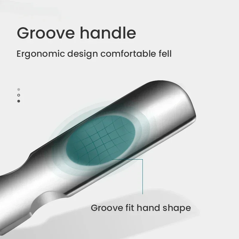 Sided Nail Files Stainless Steel Manicure Pedicure Double Grooming For Professional Finger Toe Nail Care Tools