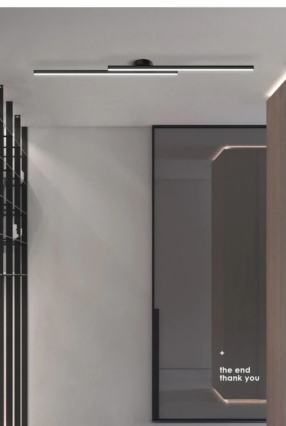 Modern LED ceiling light image 14