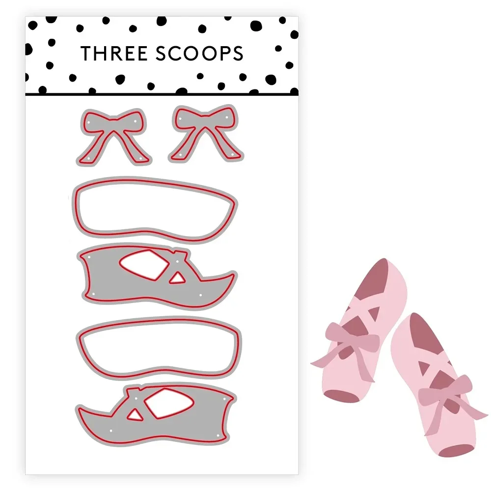 

Пресс-формы для балетной обуви, новинка 2024 года, шаблоны, сделай сам, скрапбукинг, изготовление бумаги, ремесла