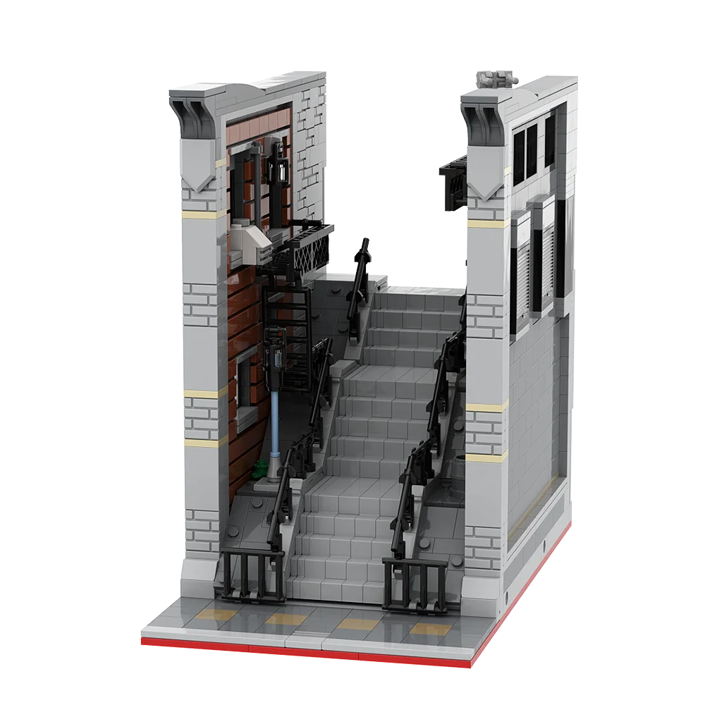 

1320Pcs MOC Funny Circus Joker Steps Bricks Horror Joker Staircase Model Building Blocks Kit Jokers Construction Toys For Gifts