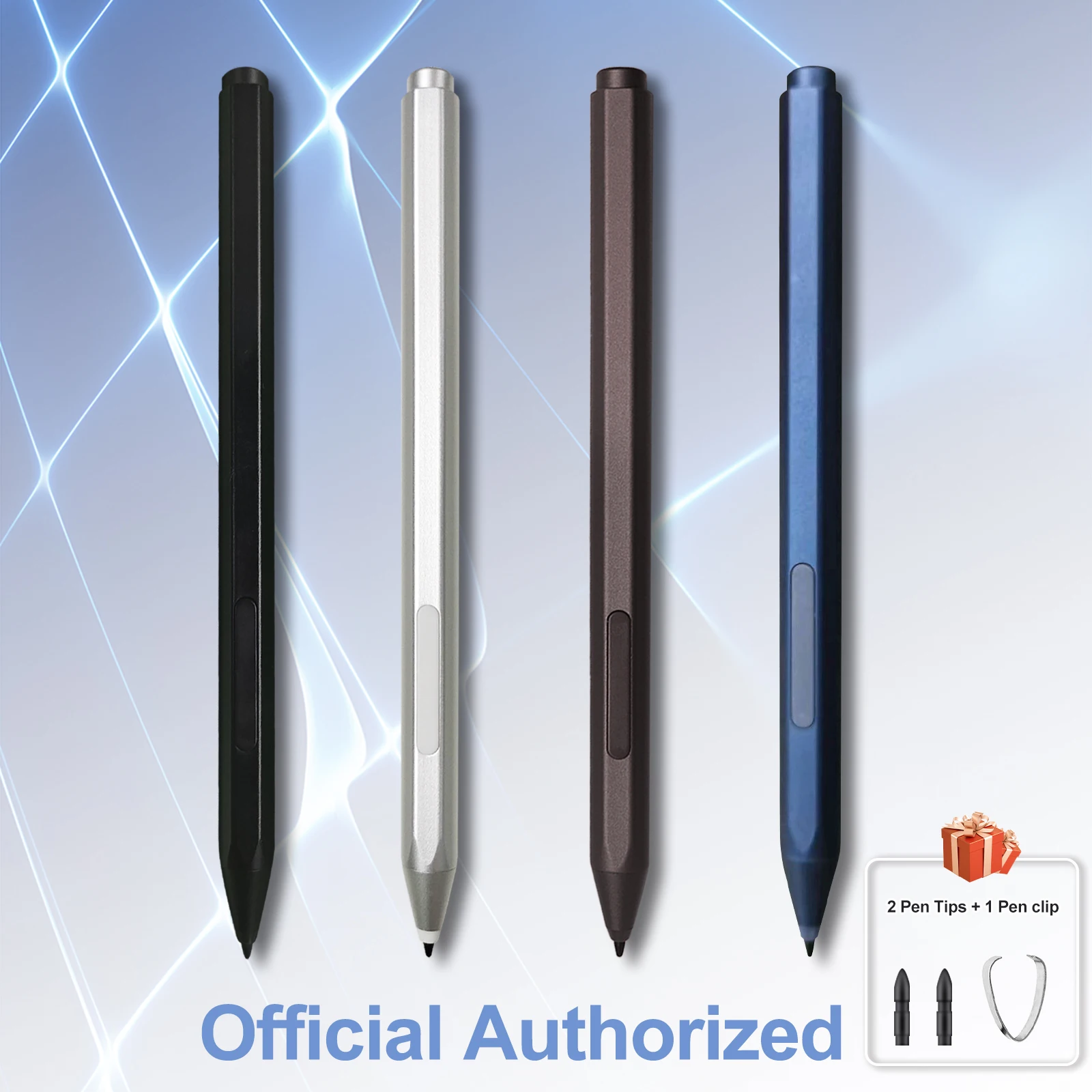 Caneta Stylus Caneta de Superfície Oficial Autorizada para Microsoft Surface Pro x Livro Computador Portátil Estúdio Micrsurface go Caneta Tablet Touch