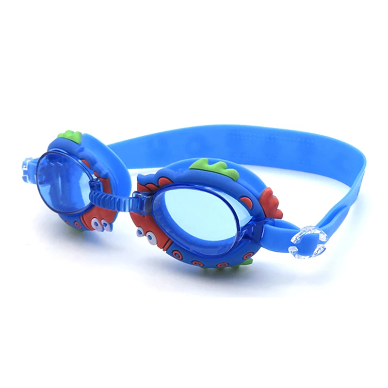 Hot selling comfortable silicon cute kids sports eyewear sunglasses swimming goggles