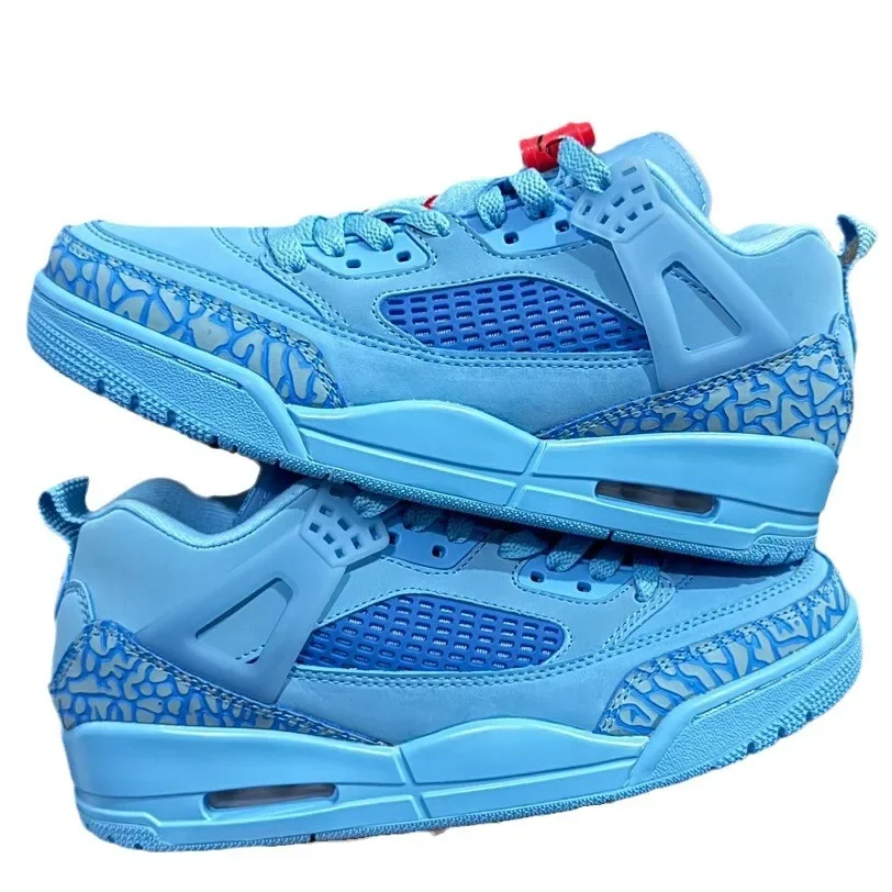 Adult Sports Shoes AJ 3 LOW Basketball Shoes Breathable Rubber Sole Real Leather Upper