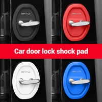 2pc Mute Damping Cushion Silicone Car Door Lock Buckle Cover for BYD Atto 3 Tang F3 E6 Dmi Qin Yuan Song plus EV Dolphin Seagull 3