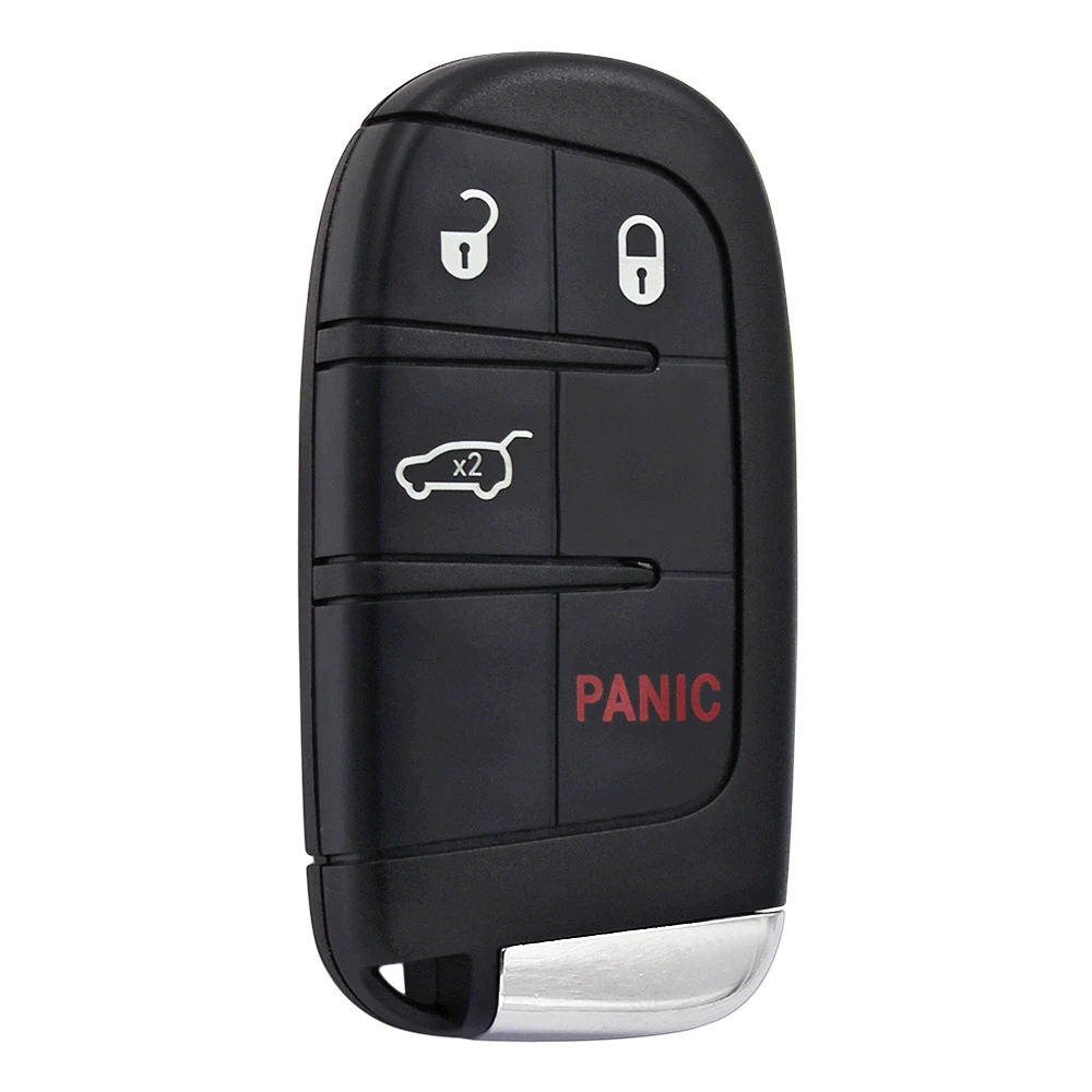 Guscio Cover Per Chiave Keyless Jeep Renegade E Compass - Originale IEA Elettronica, Nero