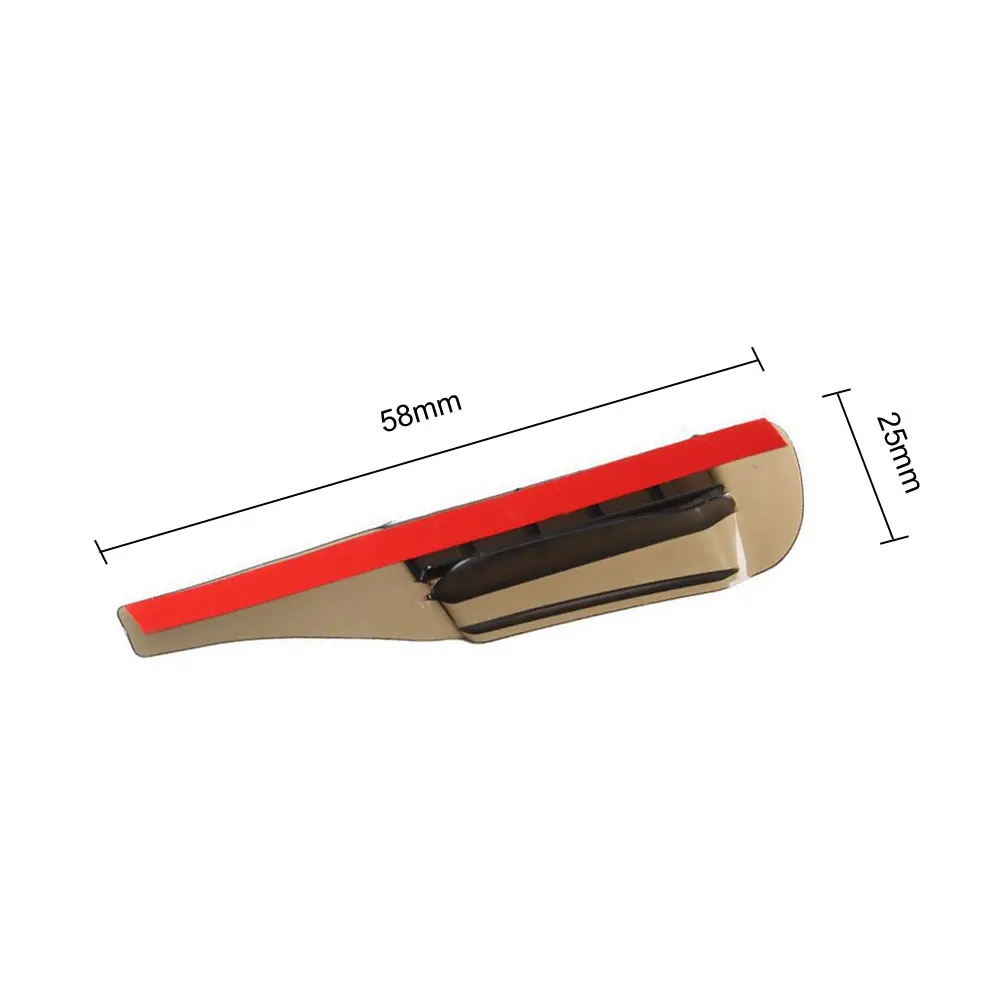 2PCS Universal Car Rear View Mirror Rain Cover Sun Visor Eyebrow Protection