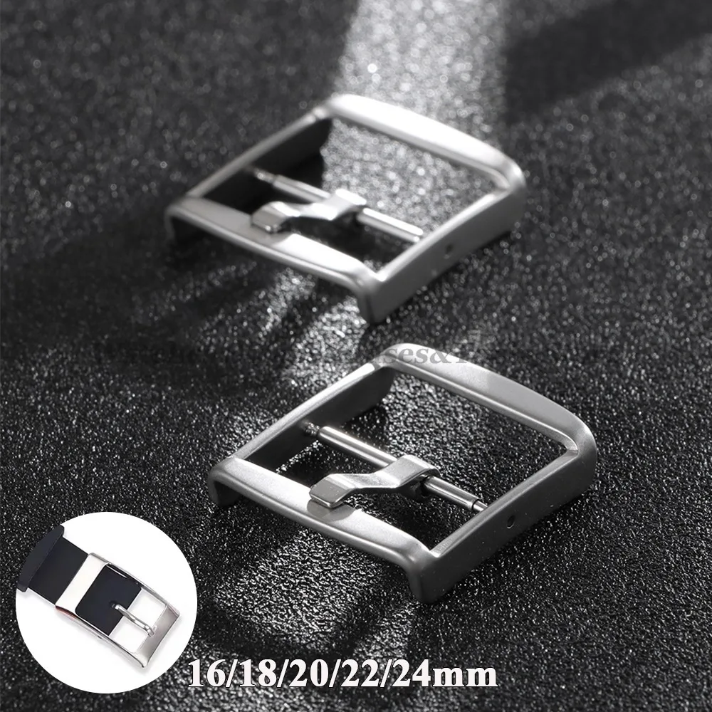 1 Stück Edelstahl-Uhrenschnallen für Swatch-Verschluss 16 mm 18 mm 20 mm 22 mm Uhrenarmband-Schnalle Metallstift Herren Damen Uhrenzubehör