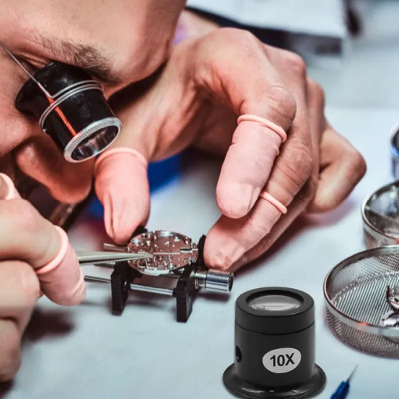 Jewelers Eye Loupe Loop Magnifier Monocular Magnifying Glass for