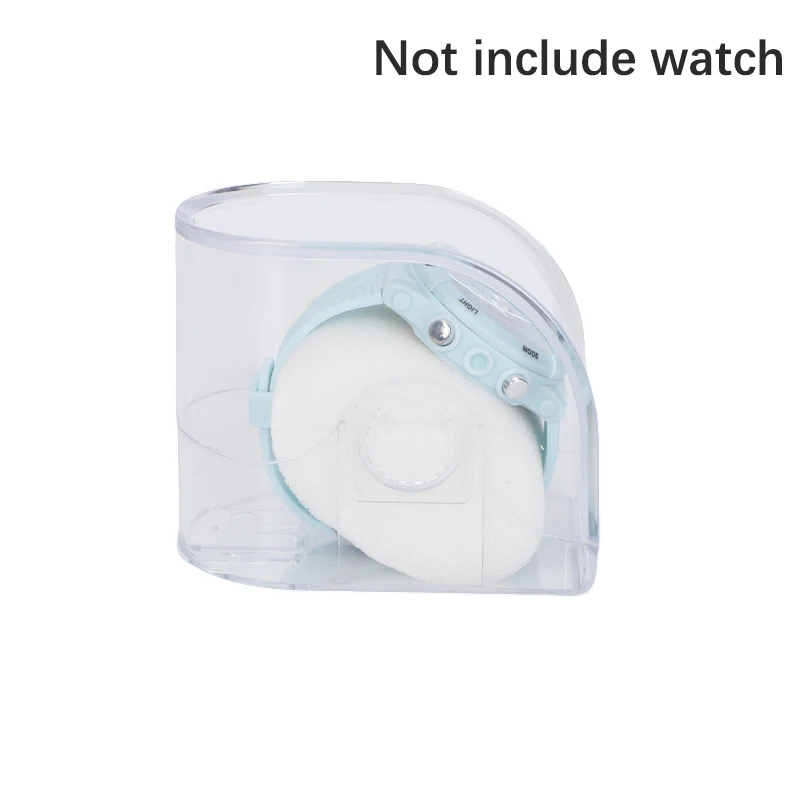 Watch storage box 1Pc rectangular transparent plastic for adult children's smart watch
