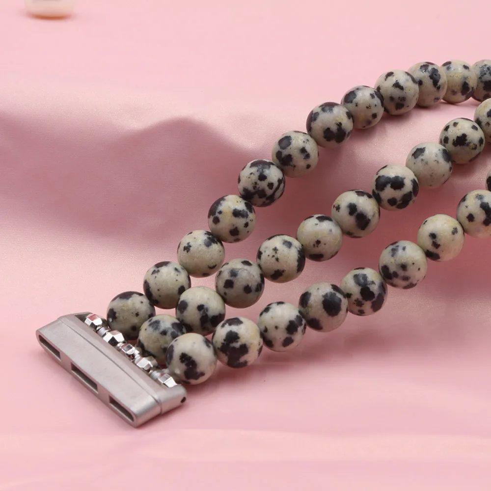 Agate Beaded Bracelet Strap for Women - Jewelry Inspired Watchband