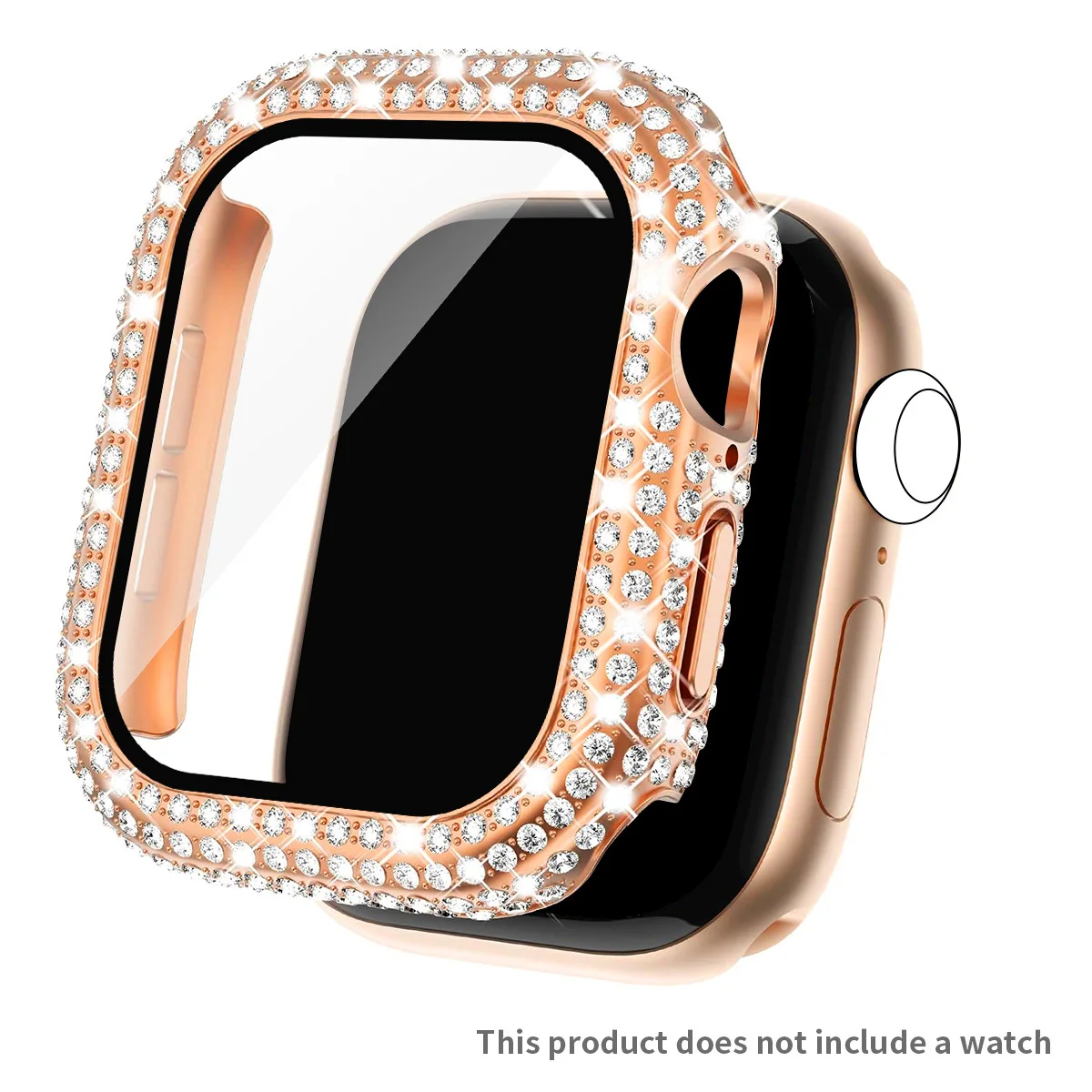 Premium Tempered Glass Protective Apple Watch Case