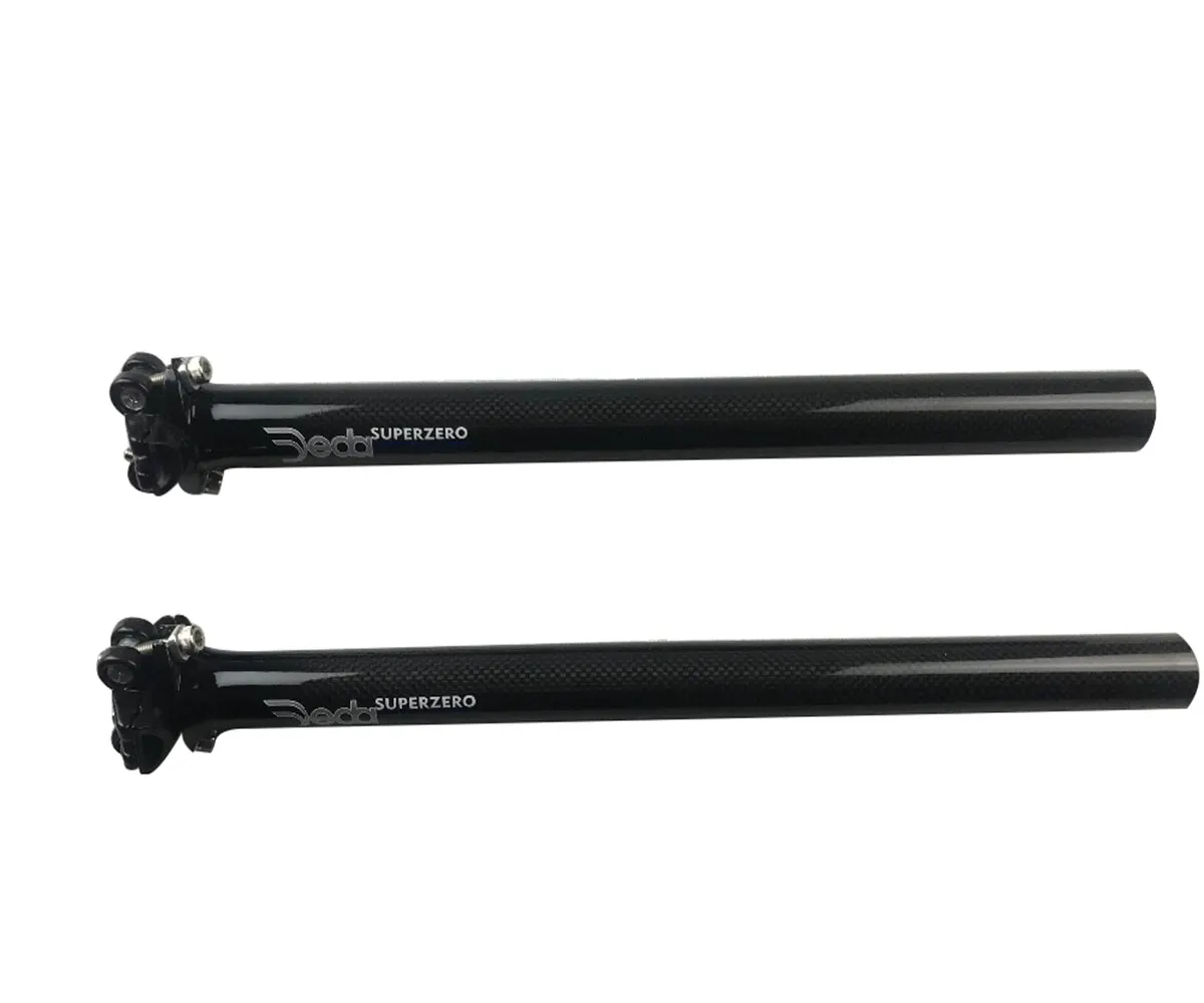 Carbon Bicycle Seatpost | Offset-Free Design | Black Matte Gloss Finish