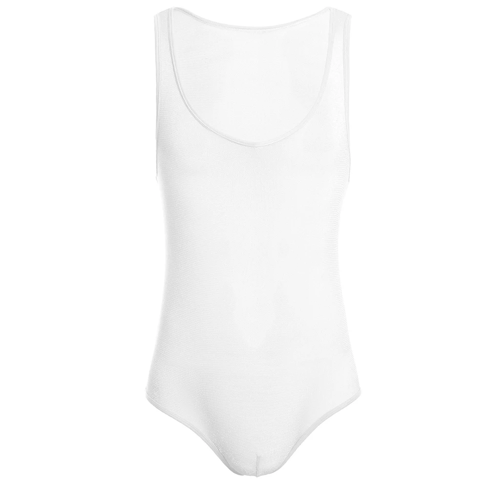 

Мужское Сетчатое прозрачное блестящее нижнее белье, боди, трико, тюлевый комбинезон без рукавов, нижнее белье с карманом Bughe, нижнее белье, летние топы A50